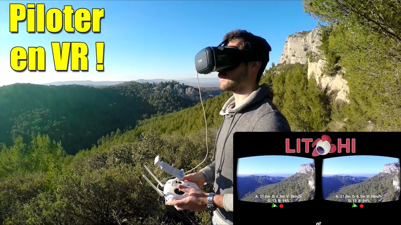 Quel casque de réalité virtuelle pour son drone ?