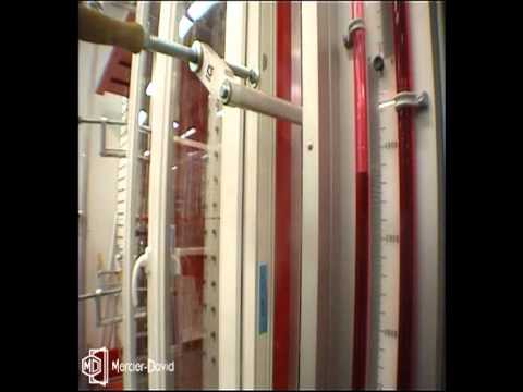 Test en soufflerie de fenêtres PVC MERCIER-DAVID