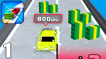 Draft Race 3D - Gameplay Walkthrough Part 1 All Levels 1-15 (Android & iOS)