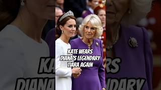 Download Lagu Kate Wears Diana’s Legendary Tiara Again #diana #charles #royalfamily #kate #tiara #camilla #royal MP3