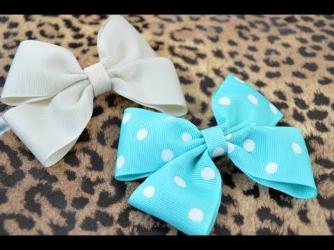 Video: How To Make A Bow For A Girl