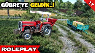 WE ADD UREA WITH OUR NEW FERTILIZER MACHINE | FS22 REAL LIFE | MEDRP ANKARA | S3 B17