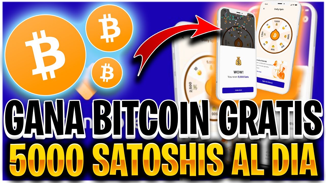🔴GANA hasta 5000 SATOSHIS de BITCOIN TODOS LOS DÍAS con esta NUEVA WALLET - BITCOIN LIBRE🤑