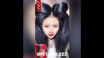 Trà ngũ hắc kích mọc tóc, tóc đen bóng mượt