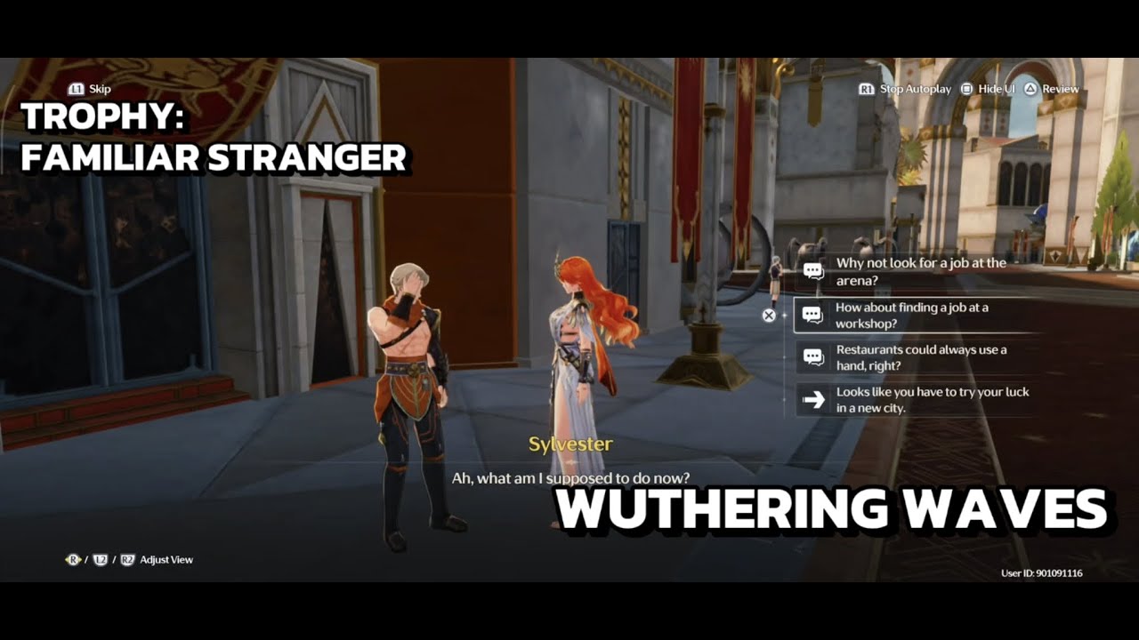 [Wuthering Waves Trophy] Familiar Stranger: Offer Guidance To The Job-seeking Gladiator In Septimont