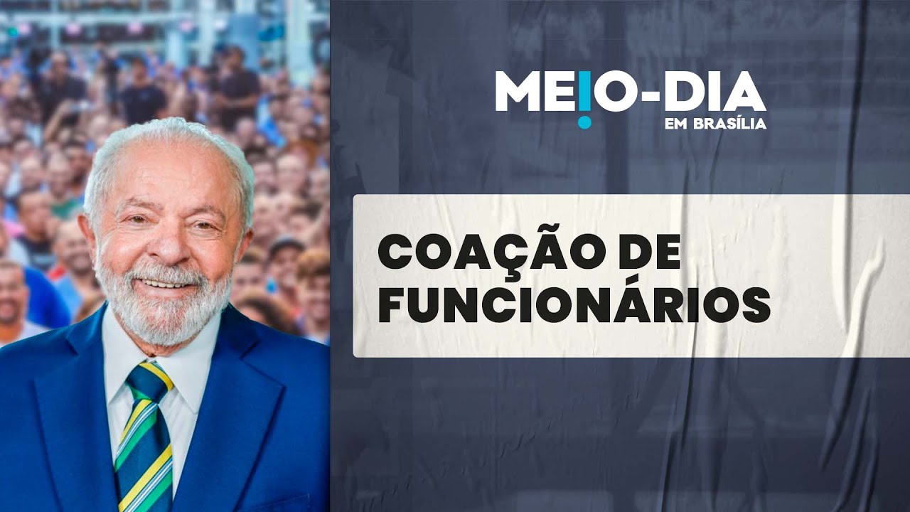 Áudio mostra coação de servidores para irem em evento de Lula no Rio de Janeiro
