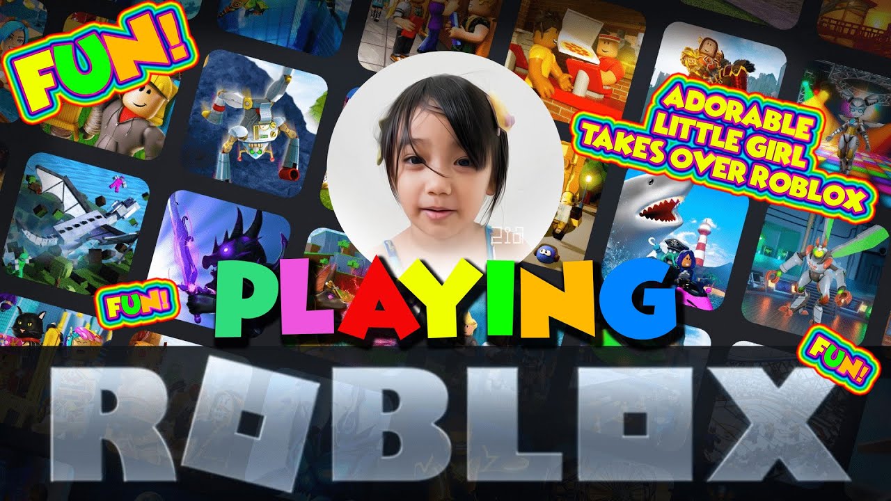 Adorable Little Girl Takes Over Roblox! | Epic Gaming Moments and Laughter Galore!