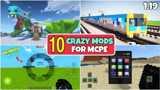 Top 10 Game Changing Mods For Minecraft PE || Best Minecraft Mods 1.19 || Annie X Gamer || screenshot 5