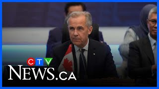 PM Carney meets Trump as anti-tariff ad stirs Canada-U.S. tension