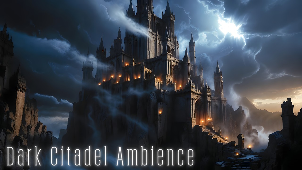 Dark Citadel Ambience - 1H Epic Dark Fantasy Loop