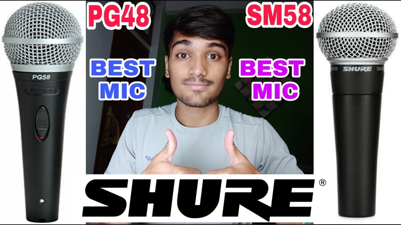 Shure PG58 vs SM58 Mic, Best Mic for Live, लाइव प्रोग्राम के लिए अच्छा
