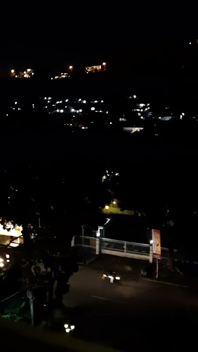 Bandar Lampung Night City View