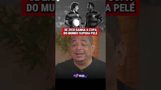 Se o zico ganha uma copa supera o Pele #futebol #selecaobrasileira #pele #pilhado