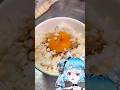 【ヤケクソVtuber】ヤケクソ実写クッキング(？)【焼き肉のタレかけごはん(たまご付き)】 #vtuber #shorts #狂気