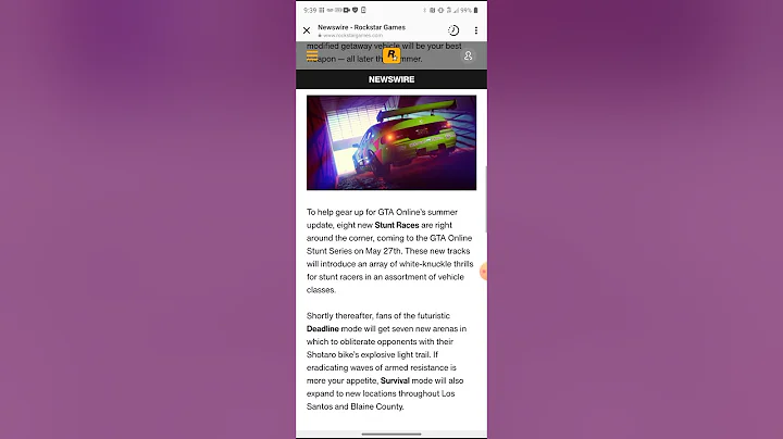 NEW Summer Update coming to Red Dead and GTA + GTA 5 Expanded and Enhanced Release Date CONFIRMED