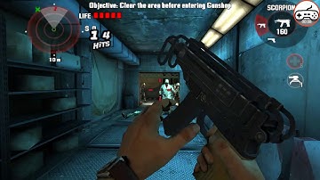 Dead trigger - gameplay (using controller)