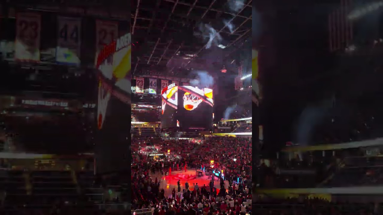 04-23-26 Atlanta Hawks Starting Lineup Introductions - YouTube