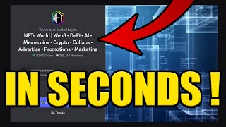 HOW to JOIN NFTS DISCORD SERVER ✅PC & MOBILE✅ HOW to JOIN NFTS DISCORD SERVER ✅PC & MOBILE✅