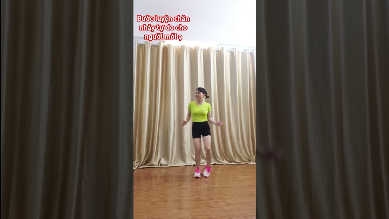 Bước luyện chân cho người mới nhảy tự do #nhảytựdo #nhảyđámcưới - youtube