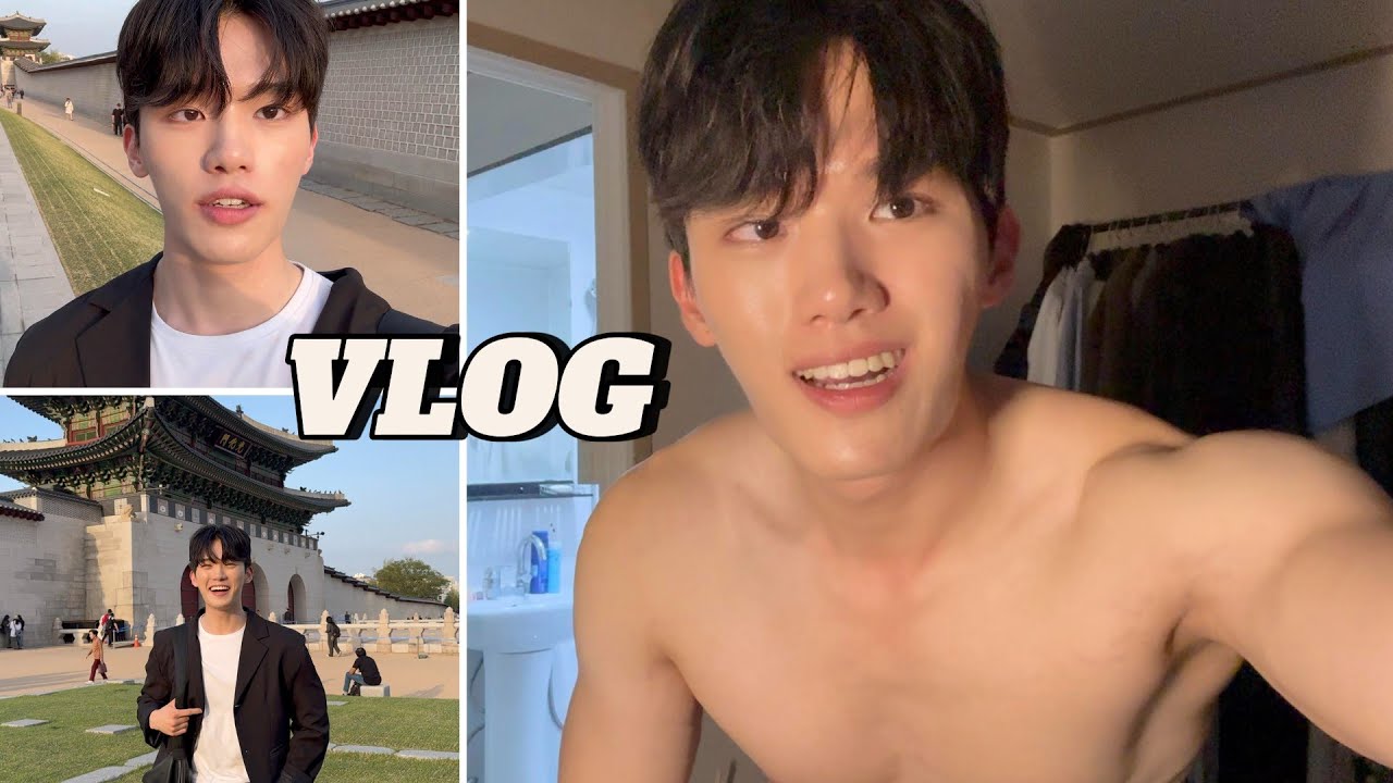 [ENG]24살 흔한 남자 브이로그🙃ㅣ론 뮤익의 전시회 ㅣ광화문 방문기ㅣ여사친이랑 하루 놀기ㅣ구독자 고민 들어주기