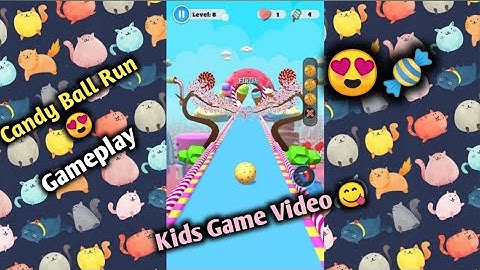 ✔️Candy Ball Run 🍬😍 - Gameplay ios,Android Video Pro Walkthrough Mobile Gameplay.