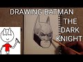 Drawing Batman The Dark Knight Christian Bale Timelapse