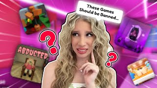 THESE ROBLOX GAMES WILL leave you DISTURBED....