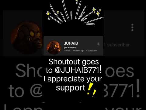 SHOUTOUT IS OUTTT!!! TAGGING @JUHAIB771!