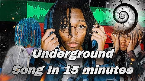 Making an Underground Song in 15 minutes (BandLab)