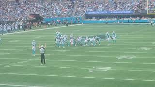 Panthers delay the game to try and draw Miami offside 