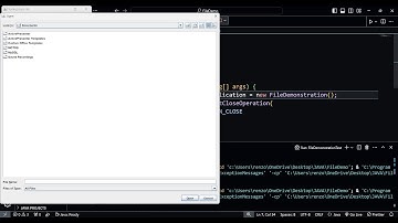 Class JFileChooser - Java