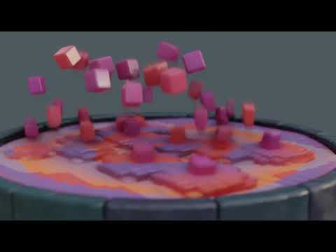 No. 3 Candy Bounce  2x time stretch with Adobe After Effects pixel blend and Pixel motion blur