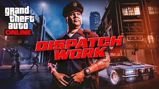 🔴GTA ONLINE LIVE: NEW POLICE CAR &amp; DISPATCH WORK! 2X CASH, NEIGHBORHOOD WATCH EVENT | CUSTOM JOBS