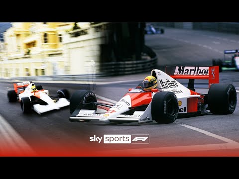 Martin Brundle tells the history of Ayrton Senna's record breaking SIX Monaco wins!