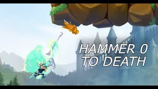 Clean hammer zero to death