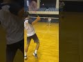 63歳親父、ど根性スマッシュ【バドミントン】#shorts