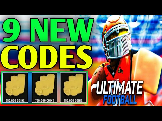 Roblox Ultimate Football Codes for November 2023