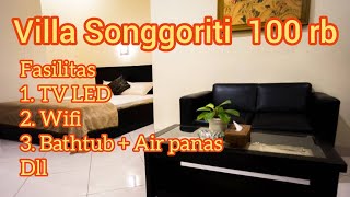 Penginapan Villa Murah di Songgoriti Batu Malang ~ REVIEW