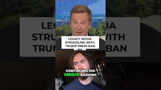 Legacy media struggles with Trump press ban #asmongold #asmongoldreacts  #media Guide