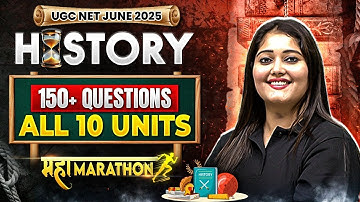 UGC NET June 2025 History | All 10 Units - 150 Questions | UGC NET Marathon | Subhangini Mam