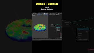 Creating a Donut in Blender (part 6) | Sprinkles Scattering