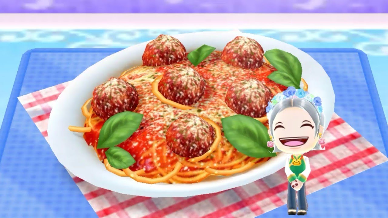 Cooking spaghetti & meatballs android gameplay cooking mama let's