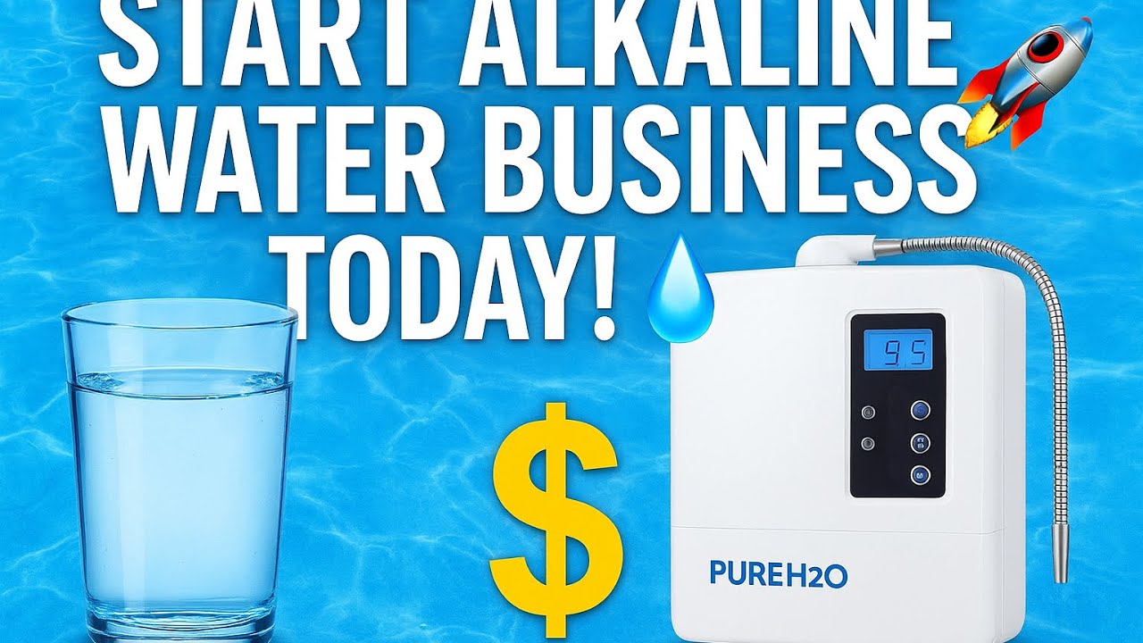 “Alkaline Water Business – Health + Profit का Future Business | Start Today 🚀💧” 