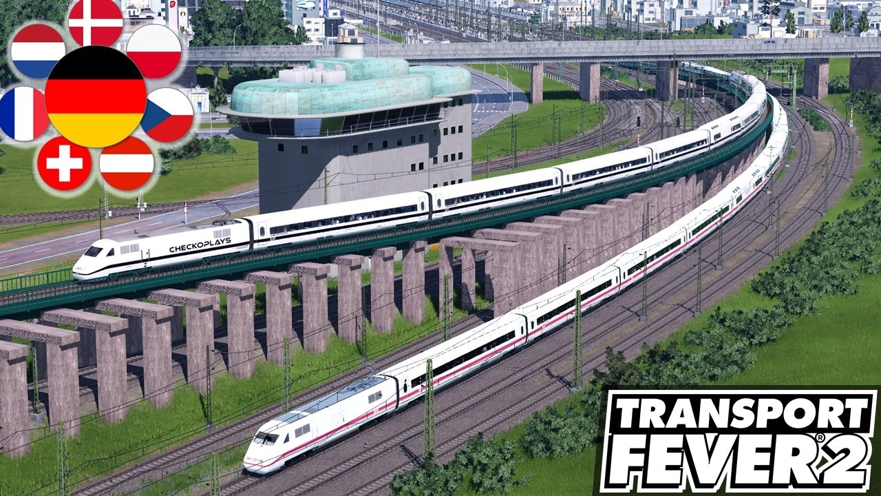 Transport Fever 2 | Streckengestaltung | Frankfurt - Wiesbaden | Deutschland Map | S8 F79 | LetsPlay