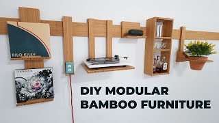 DIY Modular French Cleat Furniture System | Bamboo Plywood