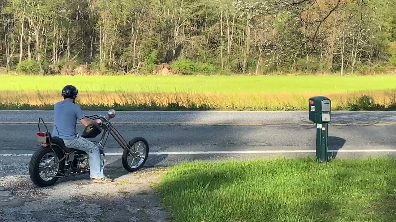 Denver’s Choppers CB750 first ride YouTube