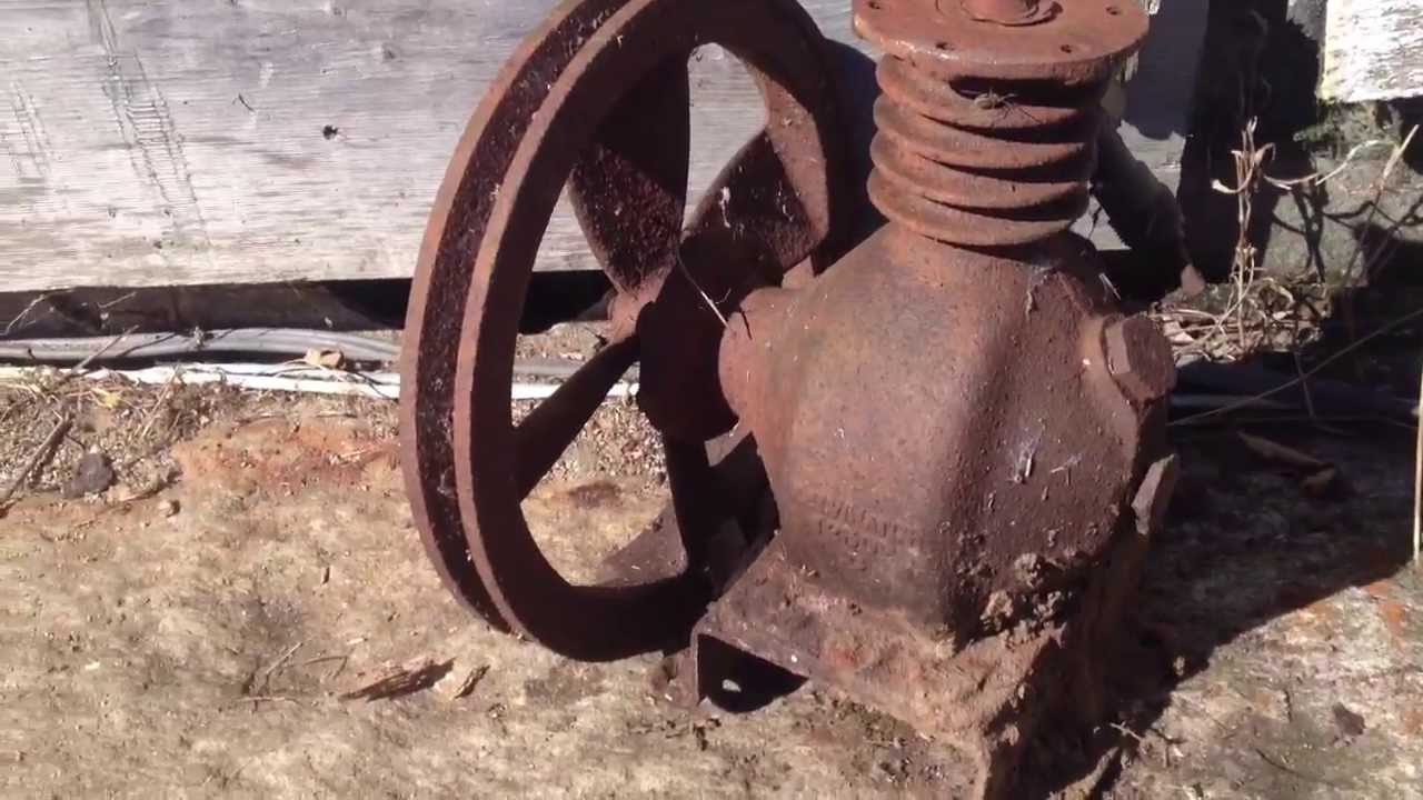 Antique Kelvinator Refrigerator Compressor YouTube