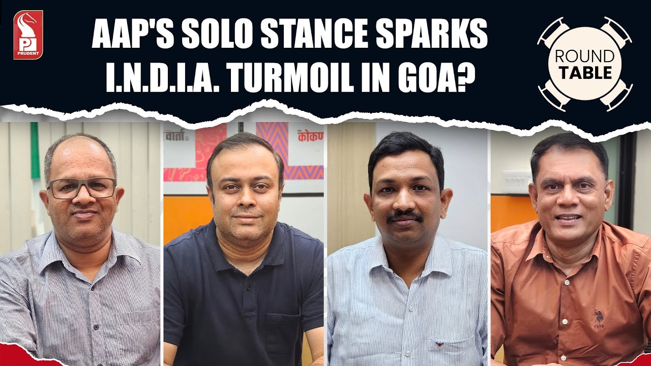 AAP's solo stance sparks I.N.D.I.A. turmoil in Goa? | Shorts | Round Table | Prudent