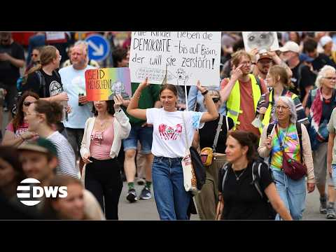 FULL RALLY: Protests Erupt in Frankfurt After AfD Victory in Saxony-Anhalt Election | AC1E