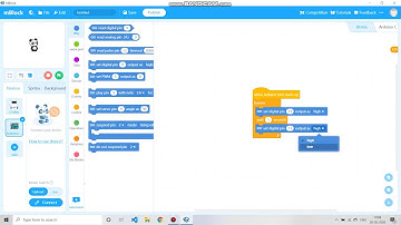 MBLOCK TUTORIAL OF ARDUINO UNO BUILT-IN LED BLINK